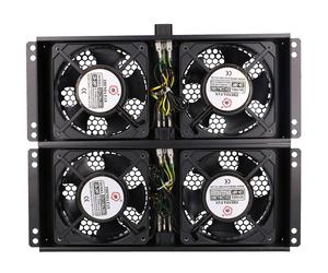 Extralink 4 WAY FAN UNIT WITH 2M EU PLUG Ventilateur