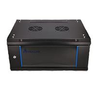 Extralink 4U 600X450 WALL-MOUNTED RACKMOUNT CABINET BLACK Rack monté sur le mur Noir