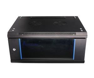 Extralink 4U 600X450 WALL-MOUNTED RACKMOUNT CABINET BLACK Rack monté sur le mur Noir
