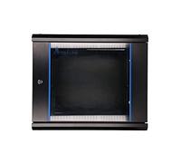 Extralink 9U 600X450 WALL-MOUNTED RACKMOUNT CABINET BLACK Rack monté sur le mur Noir