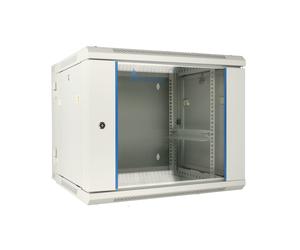 Extralink 9U 600X600 AZH WALL-MOUNTED RACKMOUNT CABINET SWING TYPE GRAY Rack monté sur le mur Gris