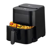 Extralink Air Fryer 5,2L 1600W Friteuse Sans Huile 8 Programmes Tactile | Friteuse sans huile spacieuse avec ecran tactile LED, temperature de 80 a 200 degres et panier compatible lave-vaisselle