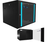 Extralink Armoire réseau Armoire serveur Armoire murale 19" 9U 600x600 Noir