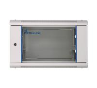 Extralink, armoire réseau, armoire serveur, boîtier mural, 19", 4UH, 4U, 600X600, gris