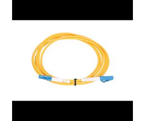 Extralink Câble patchcord LC/UPC-LC/UPC monomode simplex 3.0mm 2m pour réseaux FTTH LAN WAN WDM