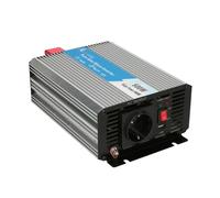 Extralink CAR VOLTAGE CONVERTER 12V - 230V, 500W, PURE SINUS OPIP-500W adaptateur de puissance & onduleur Auto Aluminium, Noir, Argent