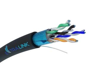 Extralink CAT6 FTP (F/UTP) Outdoor with gel | Twisted pair | 305M