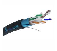 Extralink, CAT6 FTP (F/UTP) V2, Outdoor, câble réseau, paire torsadée, 50M