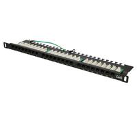 Extralink CAT6 UTP 0,5U | Panneau de brassage | 24 ports