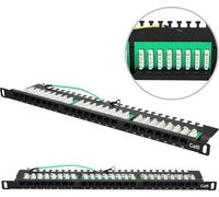 Extralink CAT6 UTP 0.5U Patchpanel 24 ports