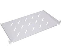 Extralink Étagere Rack Serveur 19 Pouces 1U 300 mm,Plateau Cantilever Universel Ventilé,Montage en Porte-a-Faux,Étagere pour Armoire 19"",Tablette pour Serveur,Universel Rack d'Équipement,Gris