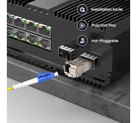 Extralink EX.15111 module émetteur-récepteur de réseau Fibre optique 10700 Mbit/s