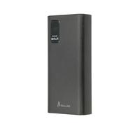 Powerbank Batterie externe de téléphone portable avec taille Capacité 20000mAh 22.5 W 3 ports Option de charge rapide Connecteur de type C Micro - USB avec 18 W de puissance noir (20000 mAh)