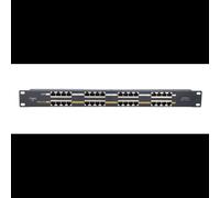 Extralink EX.1995 Injecteur PoE 16 Ports RJ45 10/100 Mbps Montage Rack 1U 19" Alimentation 48V Standards IEEE 802.3af/u Fusible 650mA