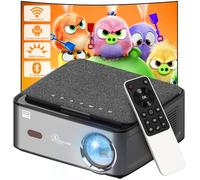 Extralink Vision Pro Projecteur portable intelligent avec Android 9.0, 450 ANSI, 1080P Full HD jusqu'à 150 pouces, WiFi, Auto Focus, Correction trapézoïdale, contraste élevé (5000:1), HDMI, USB