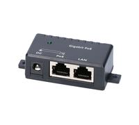 Extralink Injecteur PoE Gigabit 1 Port | 1x 1000Mb/s RJ45, Bloc