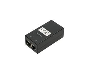 Extralink Injecteur PoE POE-24-12 W, bloc d'alimentation PoE, 24 V, 0,5 A, 12 W, câble inclus, adaptateur PoE, 2 ports, indicateur LED, Plug & Play, chargeur 12 V pour caméras IP, Access Point