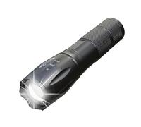 EXTRALINK Lampe de poche LED rechargeable 400 lumens, lampe de poche LED haute puissance, 3 modes avec SOS, batterie 1200mAh, micro USB, pour les pannes d'électricité, les urgences et le camping