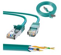 Extralink LAN PATCHCORD CAT.6 FTP 3M 1GBIT FOILED BARE COPPER GREEN - Network - CAT 6