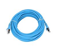 EXTRALINK LAN patchcord CAT.6A S/FTP 10m 10G shielded foiled twisted pair bare copper BLUE