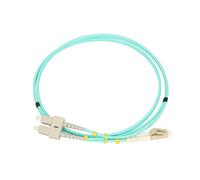 Extralink LC/UPC-SC/UPC | Patchcord | Multi Mode, OM3, Duplex, 3mm, 5m