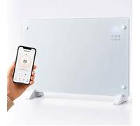 Extralink LPL-23A - Radiateur panneau en verre connecté 2000 W - WiFi - Chauffage électrique intelligent - Blanc