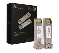 Extralink Module SFP 25G LC Duplex Singlemode 1310nm 10KM Compatible MSA - Pour Cisco, Ubiquiti UniFi, Netgear, Cisco, MikroTik, TP-LINK, commutateurs, routeurs, CCTV, centres de données, fibre