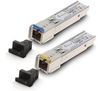 Extralink Module SFP WDM Monomode 1.25G SC 1310/1550nm jusqu’a 20km - Compatible avec Ubiquiti UniFi, Netgear, Cisco, TP-Link, MikroTik, QNAP, Zyxel - Transceiver Gigabit pour Switch et Routeur