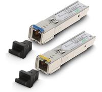 Extralink Module SFP WDM Monomode 1.25G SC 1310/1550nm jusqu’a 3km - Compatible avec HP ARUBA - Transceiver Gigabit pour Switch et Routeur