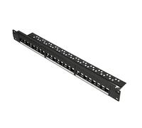 EXTRALINK Panneau de Brassage 24 Ports UTP Rack 19 Pouces 1U Modulaire | Panneau de brassage 19 pouces livré vide, 24 emplacements keystone sur 1U : modules Cat5e, Cat6 ou Cat6a au choix.