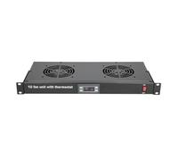 Extralink | Panneau de ventilation rack | 19"" | 2 ventilateurs | Avec thermostat