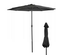 EXTRALINK Parasol de jardin, diamètre : 300 cm, protection UV et imperméable, cadre en acier stable, réglable en hauteur et facile à utiliser, idéal pour la terrasse, le balcon et le jardin