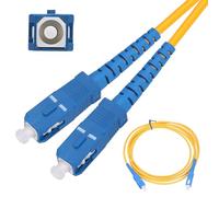 EXTRALINK PATCHCORD SC/UPC-SC/UPC SM G.657A1 SIMPLEX 3,0 mm PVC, câble de fibre optique 1 m, câble de fibre optique, réseaux FTTH, LAN, WAN, systèmes WDM, fibre optique, câble à fibre optique en PVC
