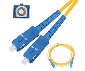 EXTRALINK PATCHCORD SC/UPC-SC/UPC SM G.657A1 SIMPLEX 3,0 mm PVC, câble de fibre optique 1 m, câble de fibre optique, réseaux FTTH, LAN, WAN, systèmes WDM, fibre optique, câble à fibre optique en PVC