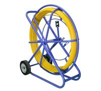 Extralink Pilot 8mm 100m | Tire-câble | fibre de verre FRP, diamètre 8mm, longueur 100m, jaune