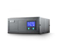 Extralink PIORUN UPS 1200W Onde sinusoïdale Pure 24V à 230V | Alimentation de Secours & onduleur PC avec écran LCD | Alimentation sans Interruption pour Chauffage, serveurs, appareils médicaux