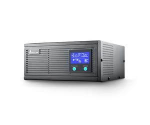 Extralink PIORUN UPS 1200W Onde sinusoïdale Pure 24V à 230V | Alimentation de Secours & onduleur PC avec écran LCD | Alimentation sans Interruption pour Chauffage, serveurs, appareils médicaux
