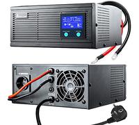 Extralink PIORUN UPS 640W Onde sinusoïdale Pure 24V à 230V | Alimentation de Secours & onduleur PC avec écran LCD | Alimentation sans Interruption pour Chauffage, serveurs, appareils médicaux