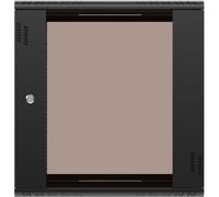 Extralink premium 12u 600x600 noir | Armoire rackmount | montage sans outils, montage mural