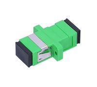 Extralink SC/APC | Adapter | Single Mode, Simplex, green
