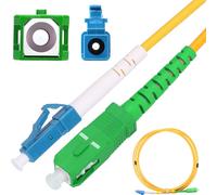 Extralink SC/APC-LC/UPC Câble patch monomode, simplex, G652D, 3mm, 15m