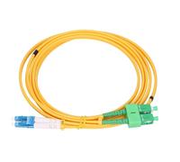 Extralink SC/APC-LC/UPC | Patchcord | Single Mode, Duplex, G652D, 3mm, 20m