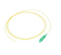 Extralink SC/APC | Pigtail | PVC, Single mode, 900um G.652D 1m