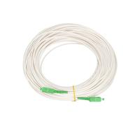 Extralink SC/APC-SC/APC | Patchcord | LSOH, Single mode, Simplex, G.657A2, 3mm, 10m, white