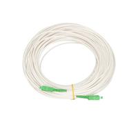 Extralink SC/APC-SC/APC | Patchcord | LSZH, Single mode, Simplex, G.657A1, 3mm, 30m, white