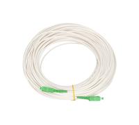 Extralink SC/APC-SC/APC white | Patchcord | LSOH, Single mode, Simplex, G.657A2, 3mm, 30m