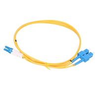 Extralink LC/UPC-SC/UPC | Patchcord | Multi Mode, OM3, Duplex, 3mm, 1m