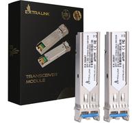 Extralink SFP 1.25G 2-pack | Module SFP | 1,25Gbps, LC/UPC, 1310nm, 20km, monopolaire, DOM
