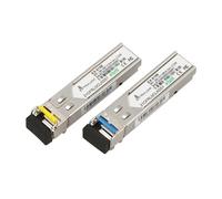 Extralink SFP 1.25G | SFP WDM Module | 1,25Gbps, 1310/1550nm, single mode, 3km, LC, DOM, pair