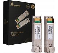 Extralink SFP+ 10G 2-pack | Module SFP+ | 10Gbps, LC/UPC, 1310nm, 40km, mode unique, DOM